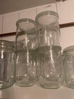 Weckglazen 1 liter, Ophalen, Zo goed als nieuw, Overige typen