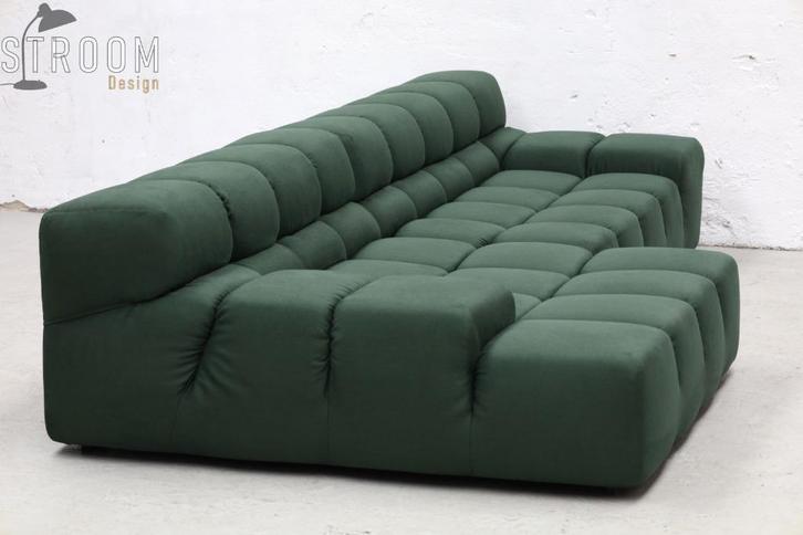 B&B Italia Tufty-Time Sofa Lounge Bank Satijn Vintage Design, Huis en Inrichting, Banken | Complete zithoeken, Gebruikt, Kunststof