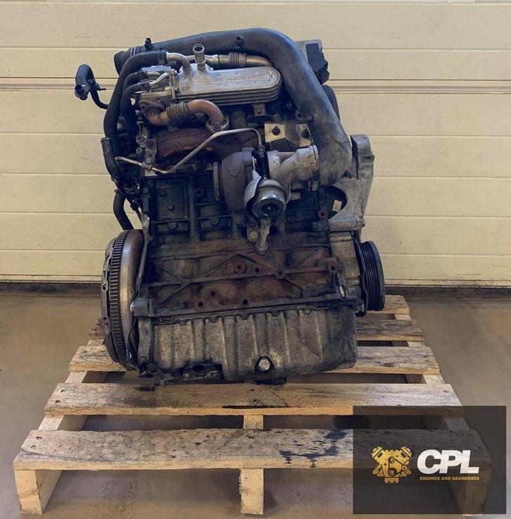 Volkswagen Golf 1.9 TDI BRU Complete Motor, Engine, Moteur, Auto-onderdelen, Motor en Toebehoren, Gebruikt, Ophalen of Verzenden