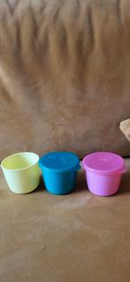 Babyvoeding bakjes met deksel - 3 stuks, Ophalen, Gebruikt, Overige typen