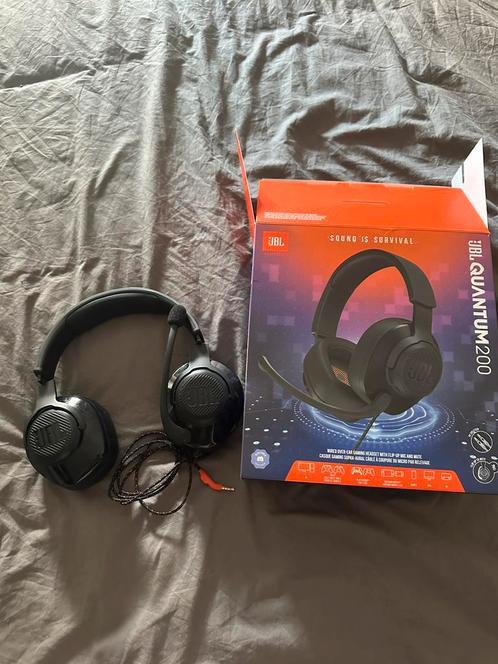 JBL quantum 200, Computers en Software, Headsets, Gebruikt, Over-ear, Bedraad, Gaming headset, Ophalen