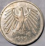 Bundesrepublik Deutschland 5 Deutsche Mark 1990, Ophalen of Verzenden, 1990 tot heden
