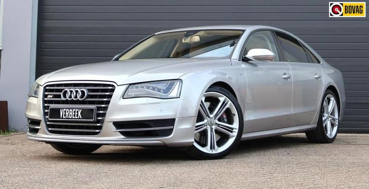 Audi S8 4.0 TFSI S8 quattro Pro Line+ Luxe/Leder/Carbon/520P, Auto's, Audi, Bedrijf, Te koop, S8, 4x4, ABS, Airbags, Airconditioning