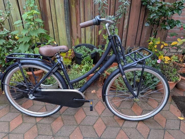 2X 26# Cortina U4 3V Denim en mat grijs, Fietsen en Brommers, Fietsen | Meisjes, Gebruikt, 26 inch of meer, Versnellingen, Ophalen