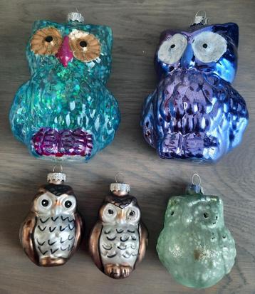 5 uiltjes voor de kerstboom beschikbaar voor biedingen