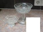 Diverse oude glazen/kristallen (bonbon) schaaltjes., Antiek en Kunst, Antiek | Glas en Kristal, Ophalen