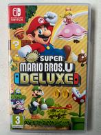 New Super Mario Bros. U Deluxe - Nintendo Switch, Spelcomputers en Games, Games | Nintendo Switch, Ophalen, Eén computer, Zo goed als nieuw