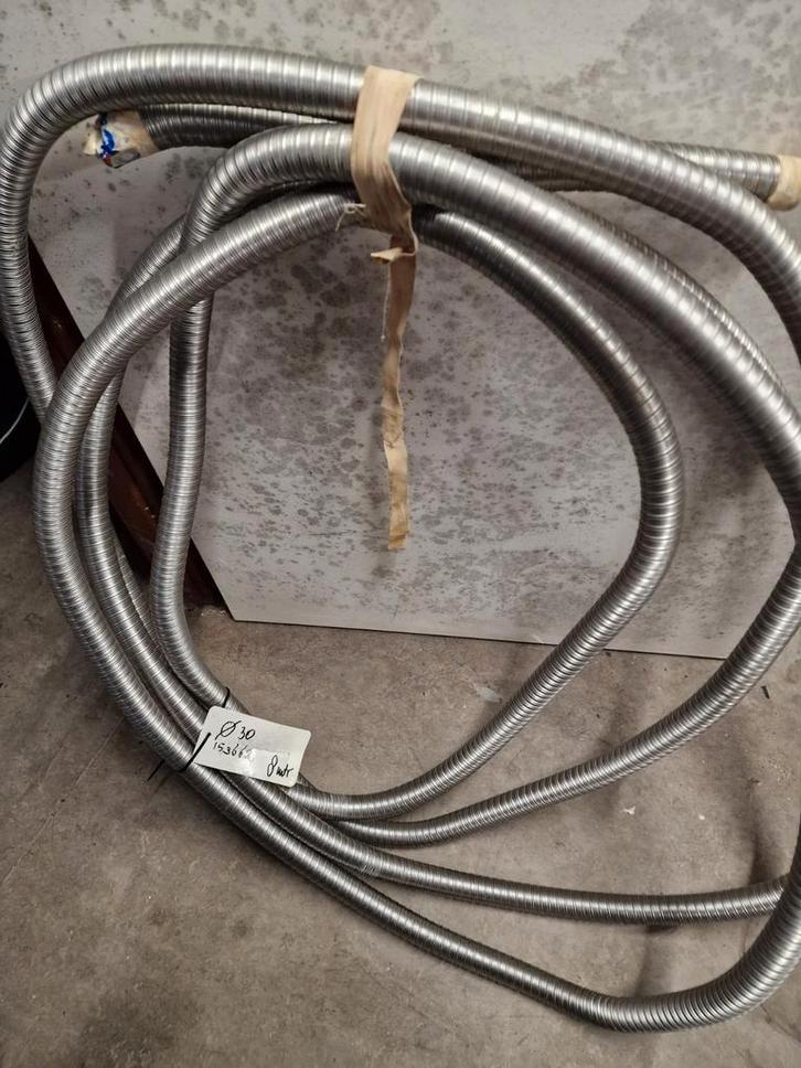 RVS Uitlaat Slang - Flexibel & Duurzaam, Doe-het-zelf en Verbouw, Buizen en Afvoer, Ophalen