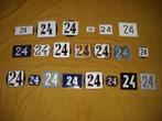 oud emaille huisnummer 24 ook 25 26 27 28 29 30 31 32 33 34, Antiek en Kunst, Antiek | Emaille, Ophalen of Verzenden