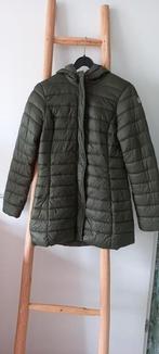 HEMA WINTER/HERFST JAS LANG LEGERGROEN MT M, Kleding | Dames, Jassen | Winter, Maat 38/40 (M), Ophalen of Verzenden, Gedragen