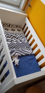 Degelijk ledikant, Ophalen, Gebruikt, Minder dan 140 cm, Matras