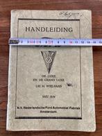 Handleiding Ford V8 1934, Ophalen of Verzenden