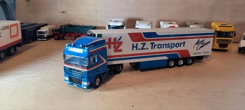 Tekno DAF XF H.Z.Transport Maasland, Hobby en Vrije tijd, Modelauto's | 1:50, Zo goed als nieuw, Bus of Vrachtwagen, Tekno, Ophalen of Verzenden