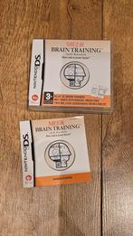 Nintendo DS Brain Training - Lege Doos + Boekje, Puzzel en Educatief, Gebruikt, 1 speler, Ophalen of Verzenden