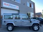 Land Rover Defender 2.2 Td4 110''! Airco! Leder! 7-Persoons!, Auto's, Land Rover, Zwart, 4 cilinders, 7 stoelen, 122 pk