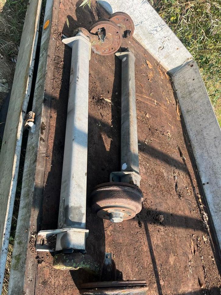 Geremde Torsie as 1350kg, 110cm, 2 assen CB1355, Auto diversen, Aanhangwagen-onderdelen, Gebruikt, Ophalen