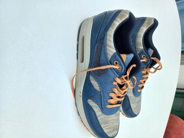 Nike Air Max 1 Twill Midnight Navy Grey 512033-404 beschikbaar voor biedingen