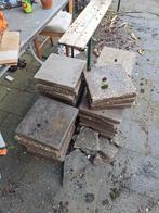Gratis tegels op te halen, Tuin en Terras, Ophalen, Gebruikt, 5 tot 10 m², Beton
