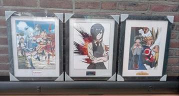 3 Japanse stripfiguren  beschikbaar voor biedingen