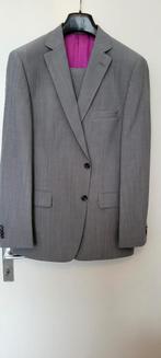 Lichtgrijs zomerpak van de Bijenkorf, Kleding | Heren, Kostuums en Colberts, Maat 52/54 (L), Verzenden, Bijenkorf, Nieuw