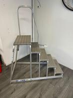 2 RVS Trappen - Industrieel Design, Ophalen, Gebruikt, Trap, Minder dan 2 meter
