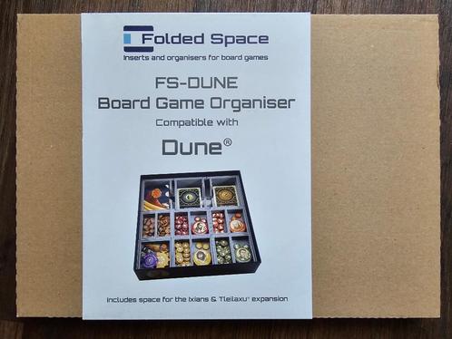 Dune + uitbreidingen Boardgame Organiser van Folded Space, Hobby en Vrije tijd, Gezelschapsspellen | Bordspellen, Nieuw, Een of twee spelers