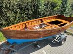 Mahoniehouten overnaads sloepje, Watersport en Boten, Ophalen, Gebruikt, Tot 10 pk, Hout