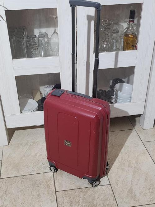 Harde bordeaux Human Nature van de ANWB met TSA slot, Sieraden, Tassen en Uiterlijk, Koffers, Zo goed als nieuw, Hard kunststof