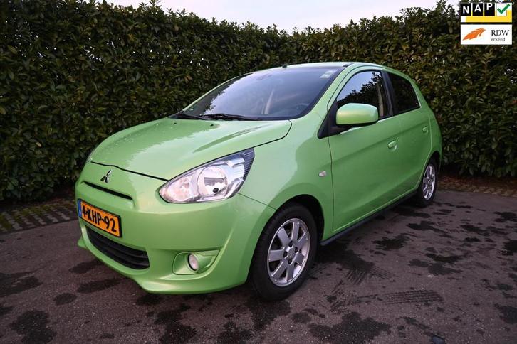 Mitsubishi Space Star 1.0 Intense 5-deurs. Origineel Nederla, Auto's, Mitsubishi, Bedrijf, Te koop, Space Star, ABS, Airbags, Airconditioning