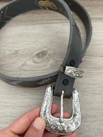 Leren riem wild west belt leer leather riem met gesp S - M, Overige kleuren, Echt leder, 90 tot 100 cm, Ophalen of Verzenden