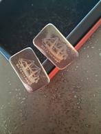 Zilveren Manchetknopen Batavia Schip, Ophalen of Verzenden