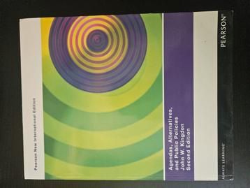 Agenda, Alternatives, and Public Policies. John W. Kingdon beschikbaar voor biedingen