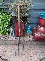 Antieke Riek met Houten Steel - Tuingereedschap Decoratie, Ophalen