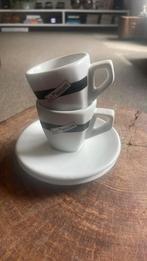 2 gave espressokopjes La Messoni made in italy, Ophalen of Verzenden, Zo goed als nieuw, Overige stijlen