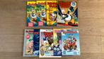 Donald Duck Katrien de zware jongens stripboeken Disney, Gelezen, Ophalen of Verzenden, Meerdere stripboeken