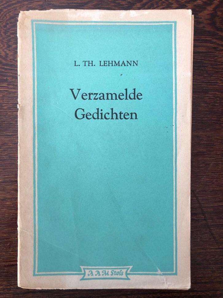 L.TH. Lehmann - Verzamelde Gedichten – 1e druk 1947, Boeken, Gedichten en Poëzie, Gelezen, Ophalen of Verzenden