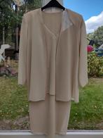 Patra Mantelpak Tweedelig Maat 38 Beige, Maat 38/40 (M), Kostuum of Pak, Beige, Ophalen of Verzenden