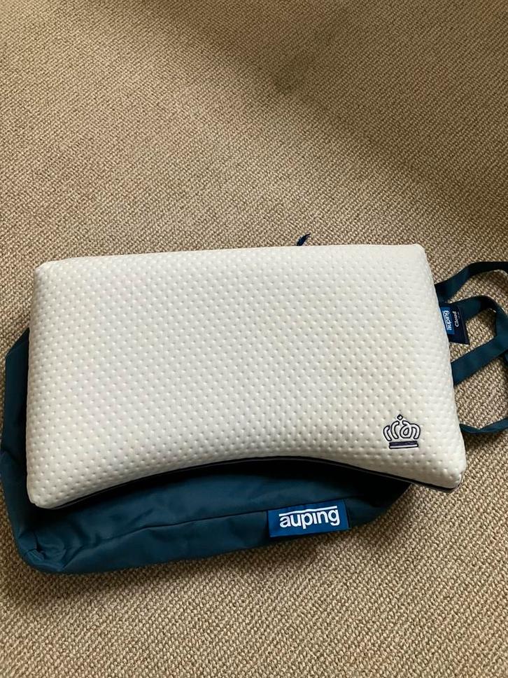 Auping natuurlatex hoofdkussen - Nieuw!, Huis en Inrichting, Slaapkamer | Beddengoed, Zo goed als nieuw, Kussen, Eenpersoons, Wit