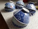 chinees blauwe schaaltjes diameter 12cm ,hoogte 7 cm, Antiek en Kunst, Ophalen