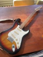 Stagg elektrische gitaar Stratocaster model (sunburst), Ophalen, Zo goed als nieuw, Solid body, Overige merken