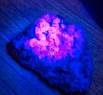 Uv reactive calciet op galeniet, Verzamelen, Mineralen en Fossielen, Ophalen of Verzenden