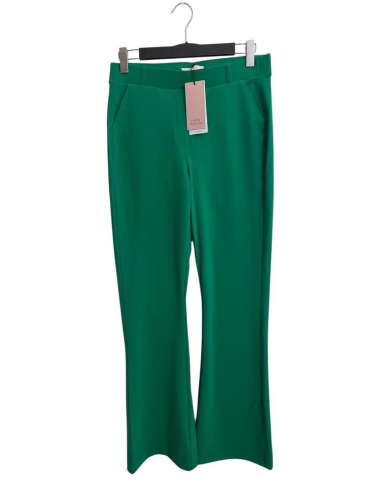Studio Anneloes broek NIEUW M, Kleding | Dames, Broeken en Pantalons, Nieuw, Maat 38/40 (M), Groen, Lang, Ophalen of Verzenden