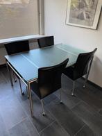 moderne eethoek, Ophalen, Zo goed als nieuw, Modern, 4 tot 6 stoelen