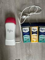 Agiss Wax Verwarmer met 3 Wax Rollers, Sieraden, Tassen en Uiterlijk, Uiterlijk | Lichaamsverzorging, Ophalen of Verzenden, Gebruikt