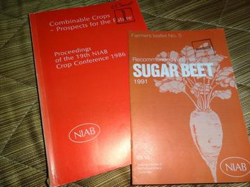 combinable crops-prospects of the future en Sugarbeets beschikbaar voor biedingen