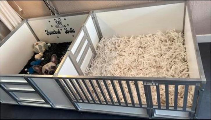 Te koop werpkist, Dieren en Toebehoren, Hondenhokken, Minder dan 65 cm, 110 cm of meer, Ophalen