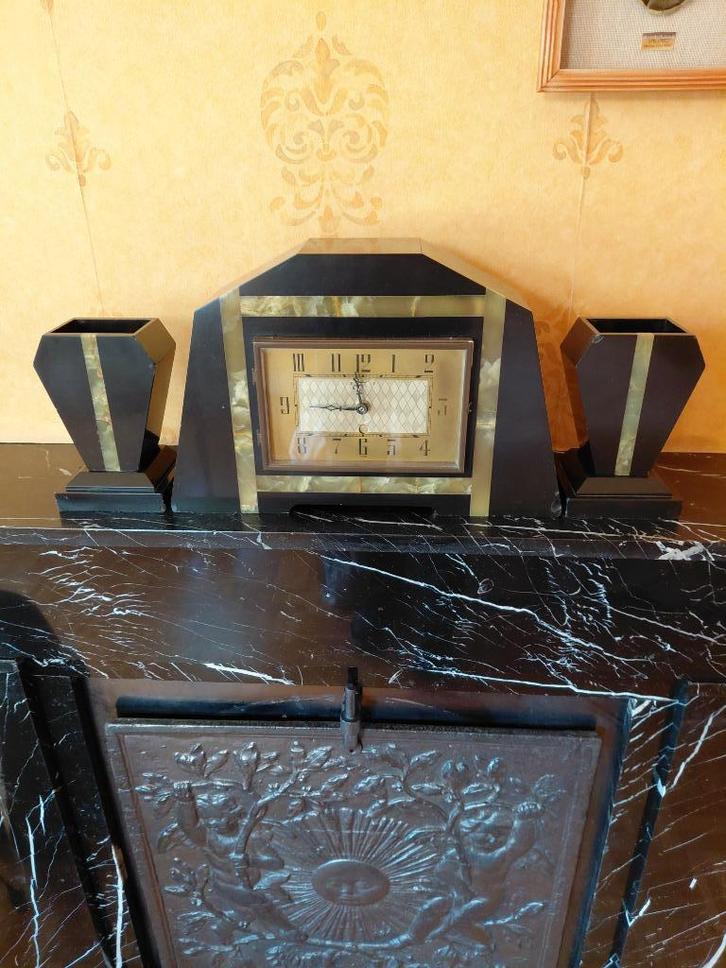 marmeren pendule, Antiek en Kunst, Antiek | Klokken, Ophalen