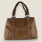 Gucci leren Bamboo Libeccio, Sieraden, Tassen en Uiterlijk, Tassen | Damestassen, Gebruikt, Bruin, Ophalen of Verzenden, Nvt