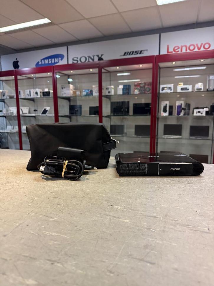 MIROIR - M631 - DRAAGBARE BEAMER, Audio, Tv en Foto, Beamers, Zo goed als nieuw, LED, HD (720), Ophalen of Verzenden