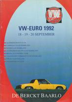 Clubblad meeting magazine VW-Euro 1992, Boeken, Auto's | Folders en Tijdschriften, Gelezen, Volkswagen, Ophalen of Verzenden